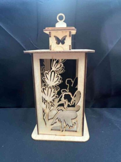Custom Engraved Wood Lantern - Image 3