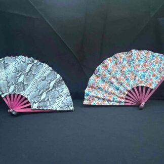 Custom Leather Fan