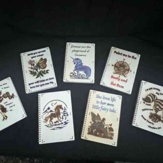 Wood Engraved Book