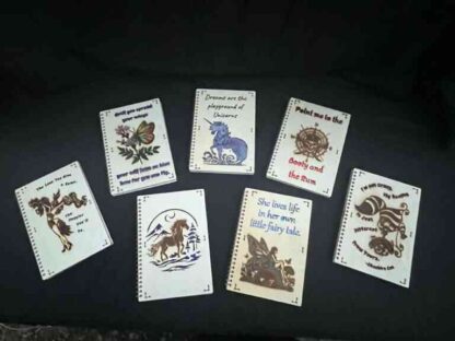 Wood Engraved Book