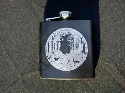 Custom Engraved Flask - Image 3