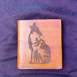 Handcrafted All-Leather Tri-Fold Wallet