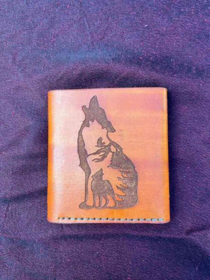 Handcrafted All-Leather Tri-Fold Wallet