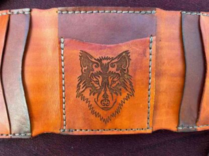 Handcrafted All-Leather Tri-Fold Wallet - Image 2